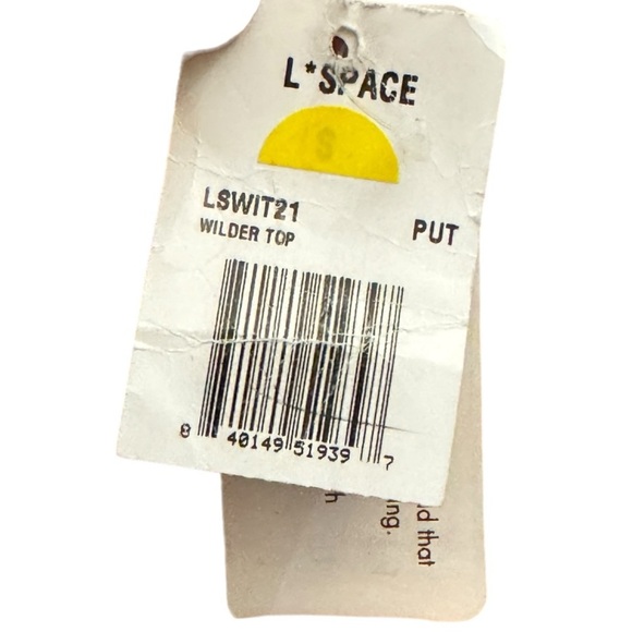 L Space Wilder Bikini Top nwt - Picture 4 of 4